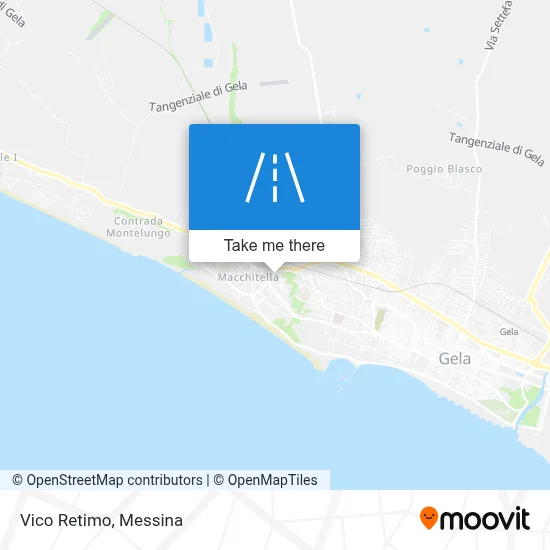 Vico Retimo map