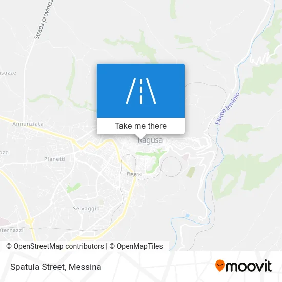 Spatula Street map