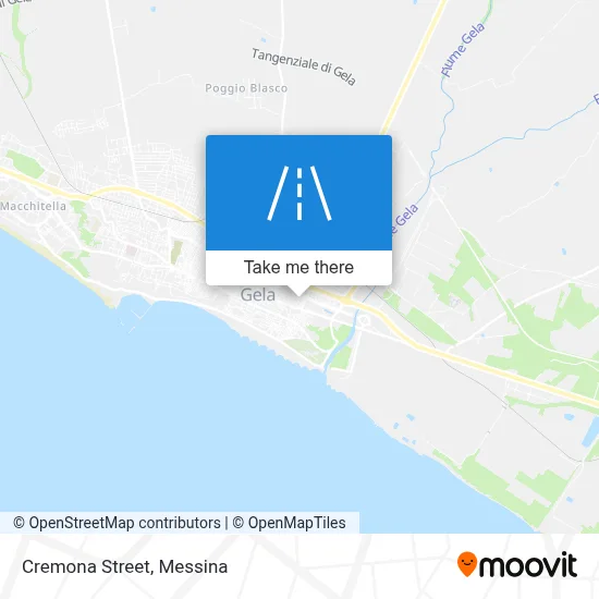 Cremona Street map