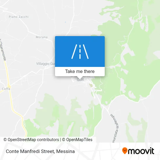 Conte Manfredi Street map