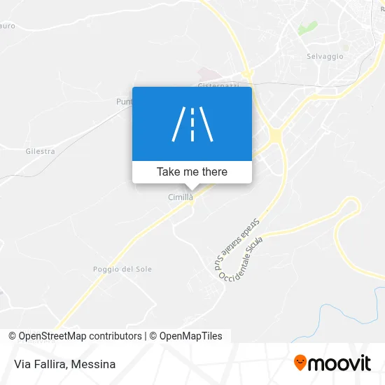Via Fallira map
