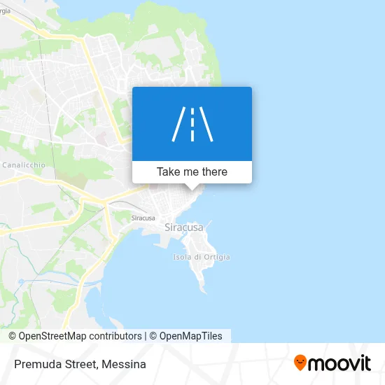 Premuda Street map