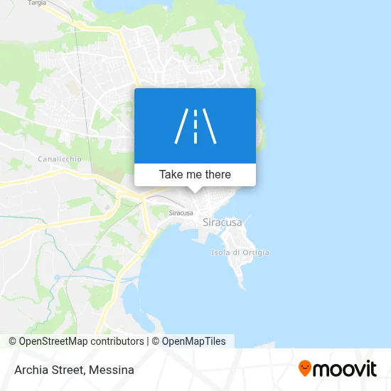 Archia Street map