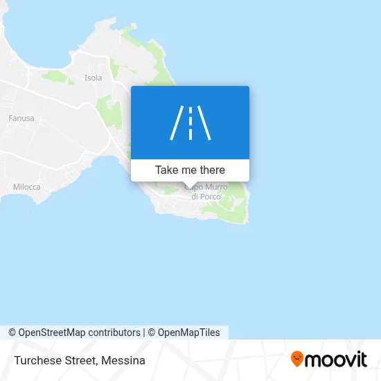 Turchese Street map