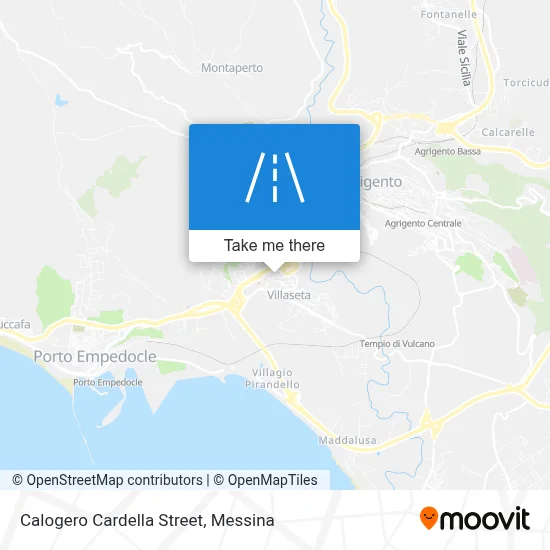 Calogero Cardella Street map