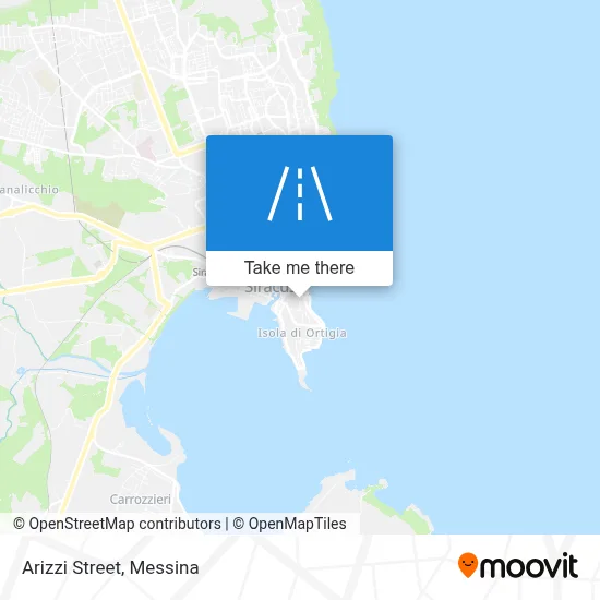 Arizzi Street map