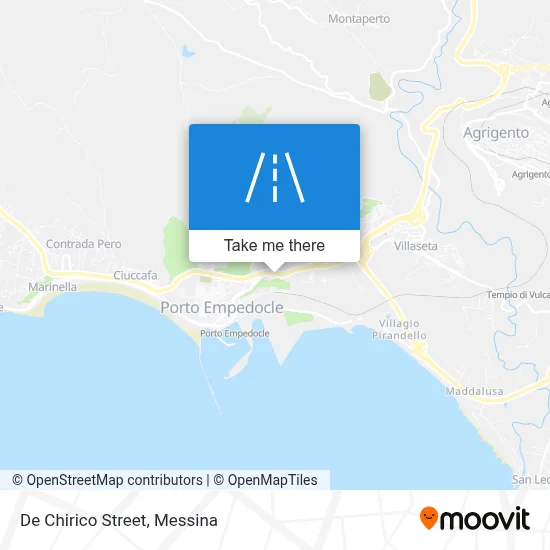 De Chirico Street map