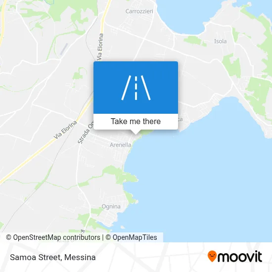 Samoa Street map