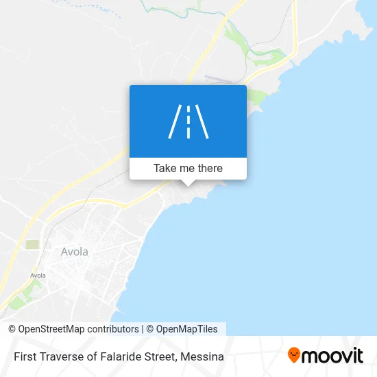 First Traverse of Falaride Street map