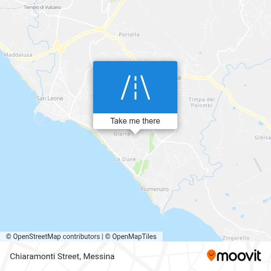 Chiaramonti Street map