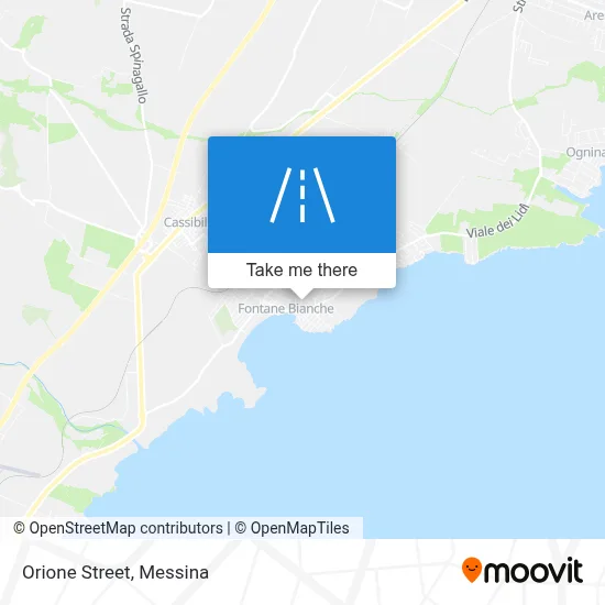 Orione Street map