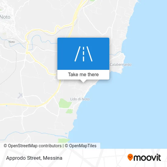 Approdo Street map