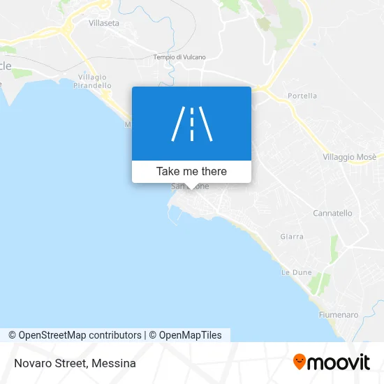Novaro Street map
