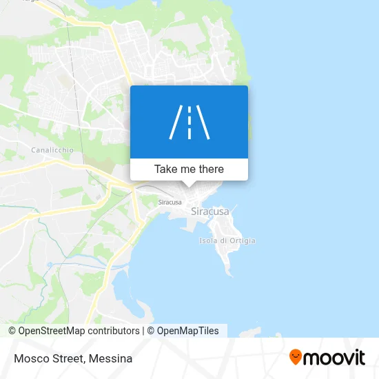 Mosco Street map