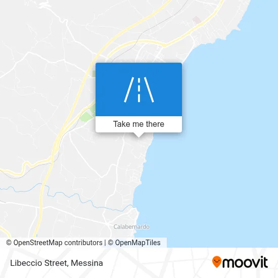 Libeccio Street map