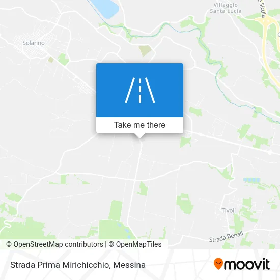 Strada Prima Mirichicchio map