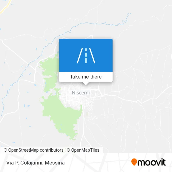 Via P. Colajanni map