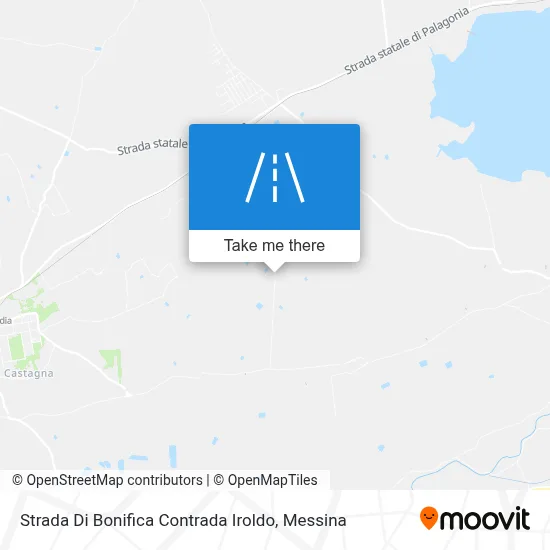 Strada Di Bonifica Contrada Iroldo map
