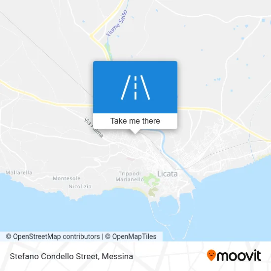 Stefano Condello Street map