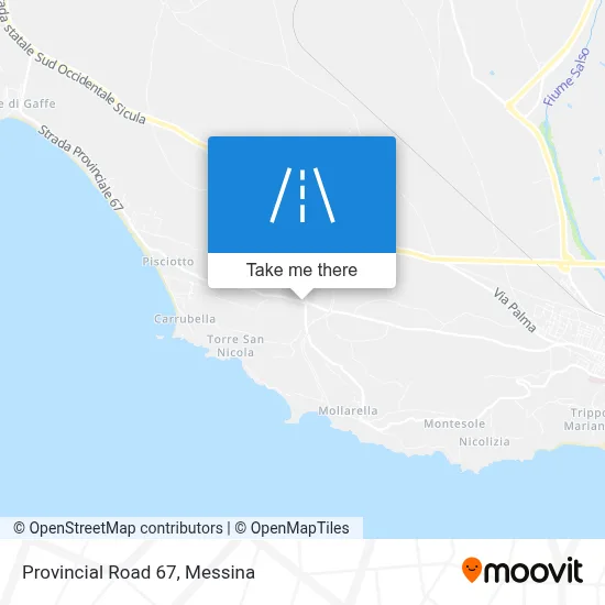 Provincial Road 67 map
