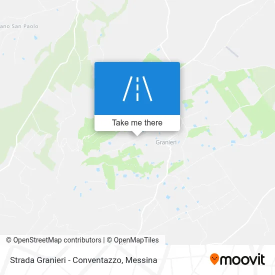 Strada Granieri - Conventazzo map