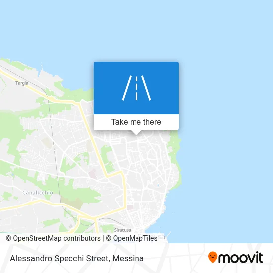 Alessandro Specchi Street map