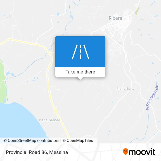 Provincial Road 86 map