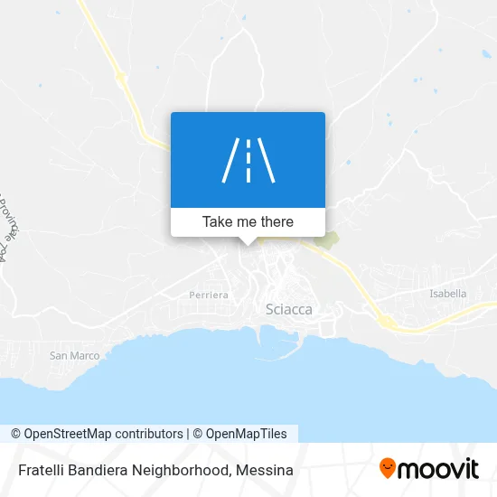 Fratelli Bandiera Neighborhood map