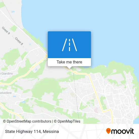 State Highway 114 map