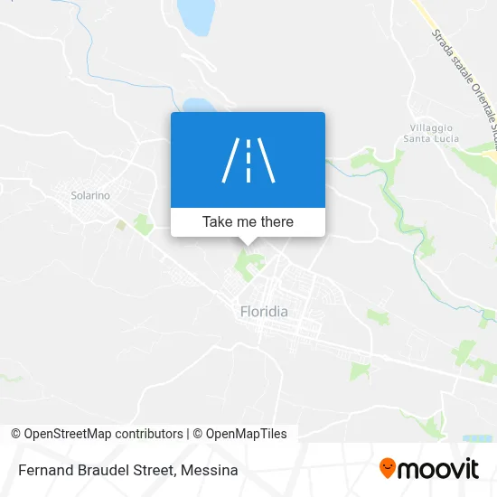 Fernand Braudel Street map