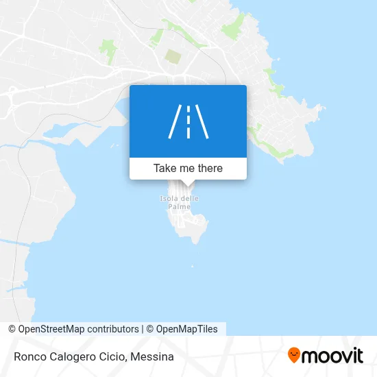 Ronco Calogero Cicio map