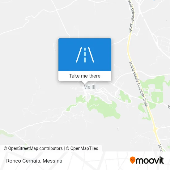 Ronco Cernaia map