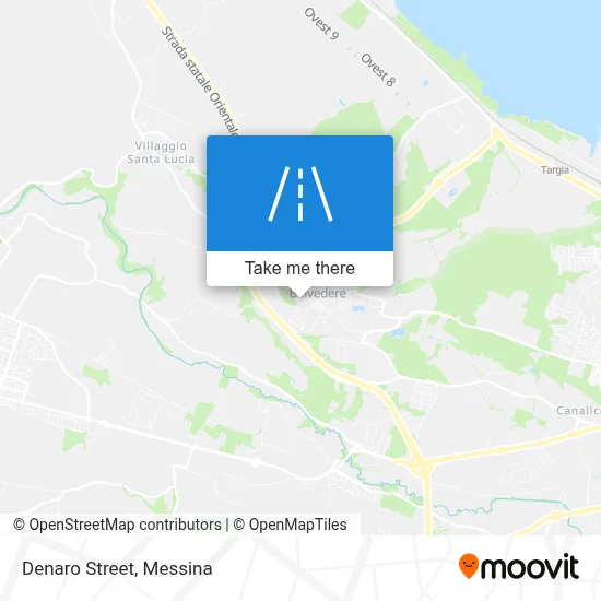 Denaro Street map