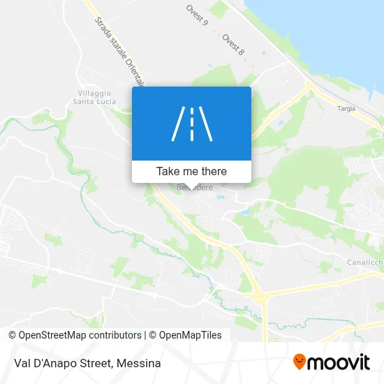 Val D'Anapo Street map