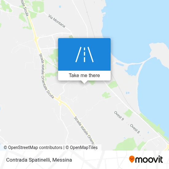 Contrada Spatinelli map