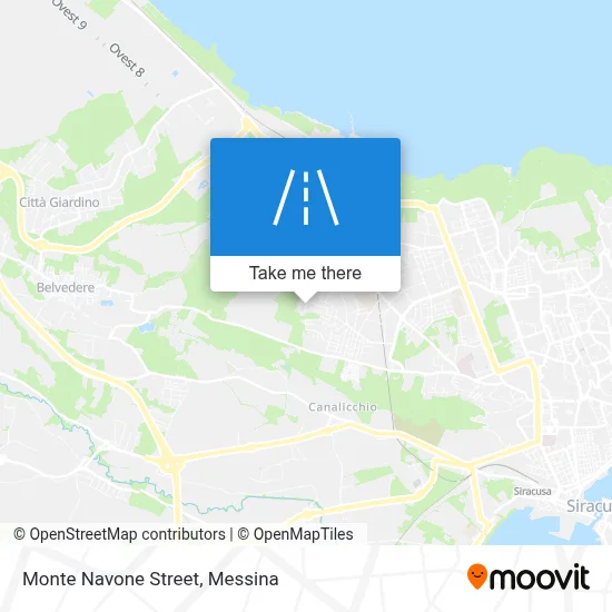Monte Navone Street map