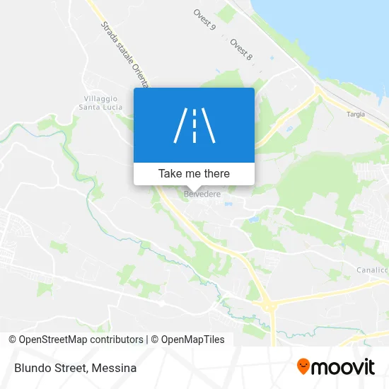 Blundo Street map