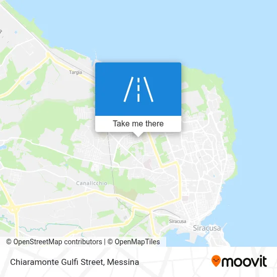 Chiaramonte Gulfi Street map