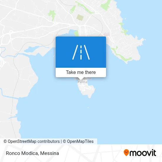 Ronco Modica map