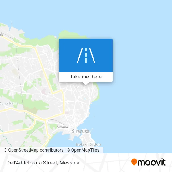 Dell'Addolorata Street map