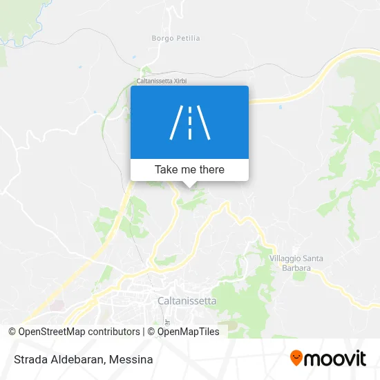 Strada Aldebaran map