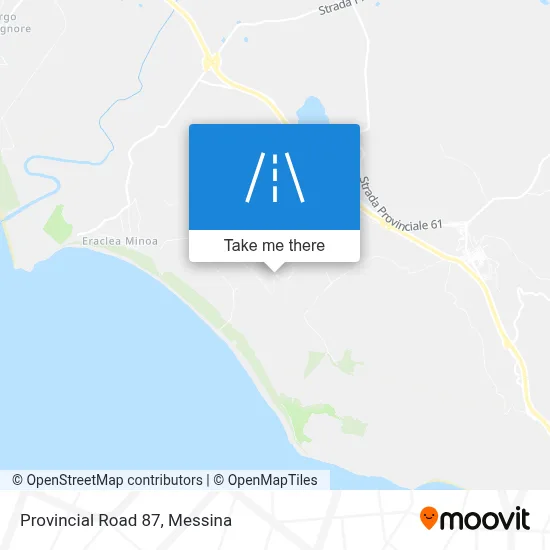 Provincial Road 87 map
