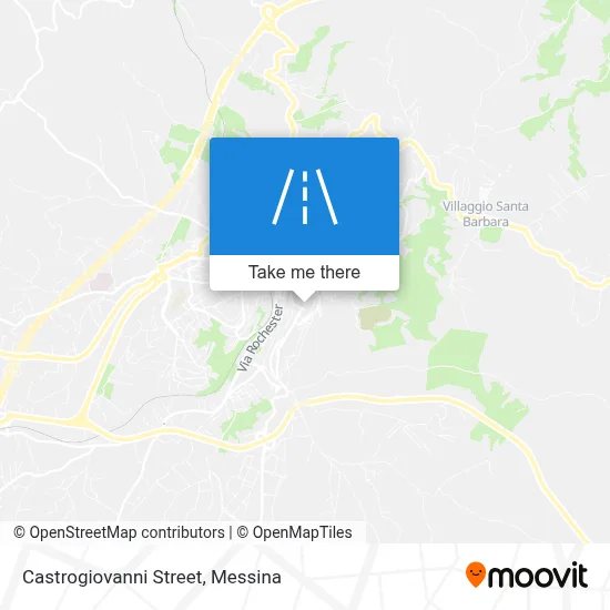 Castrogiovanni Street map