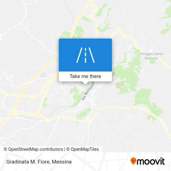 Gradinata M. Fiore map