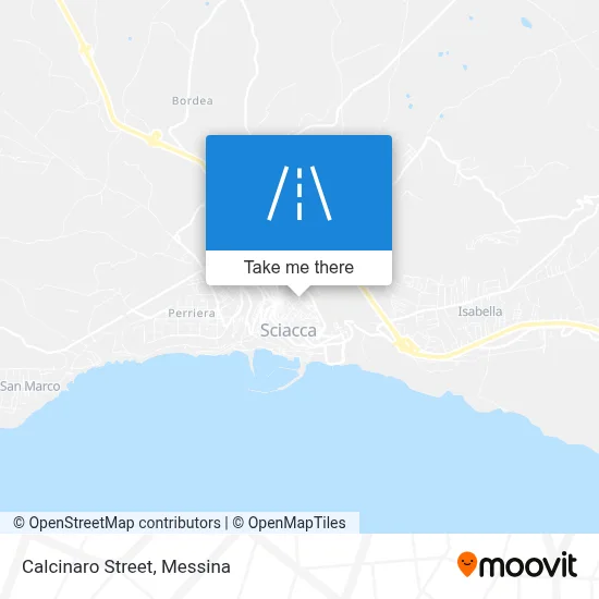 Calcinaro Street map