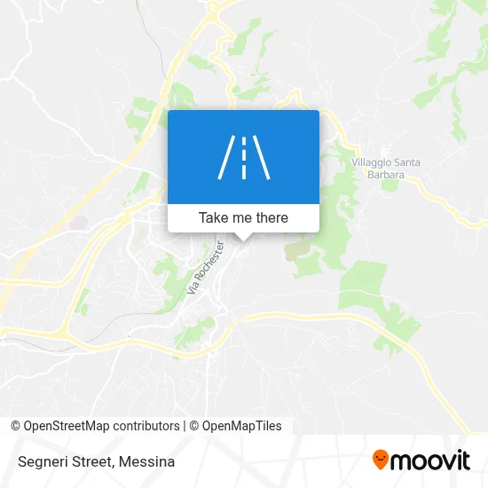 Segneri Street map