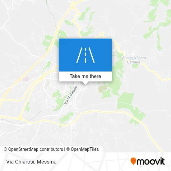 Via Chiarosi map