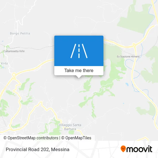 Provincial Road 202 map