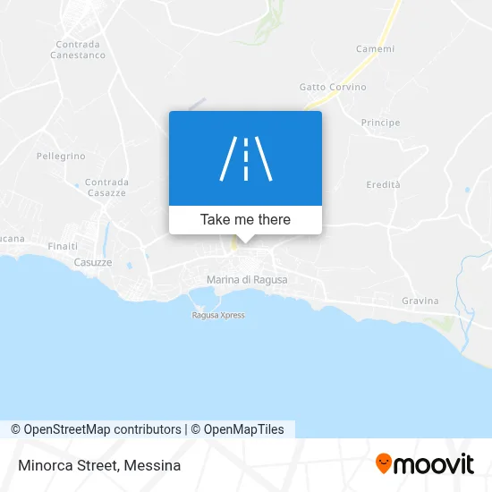 Minorca Street map