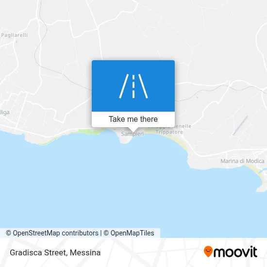 Gradisca Street map